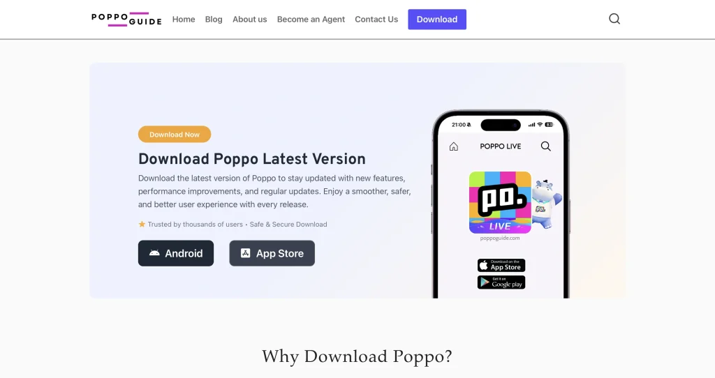 poppoapp download