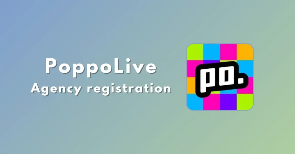 poppolive agency registration